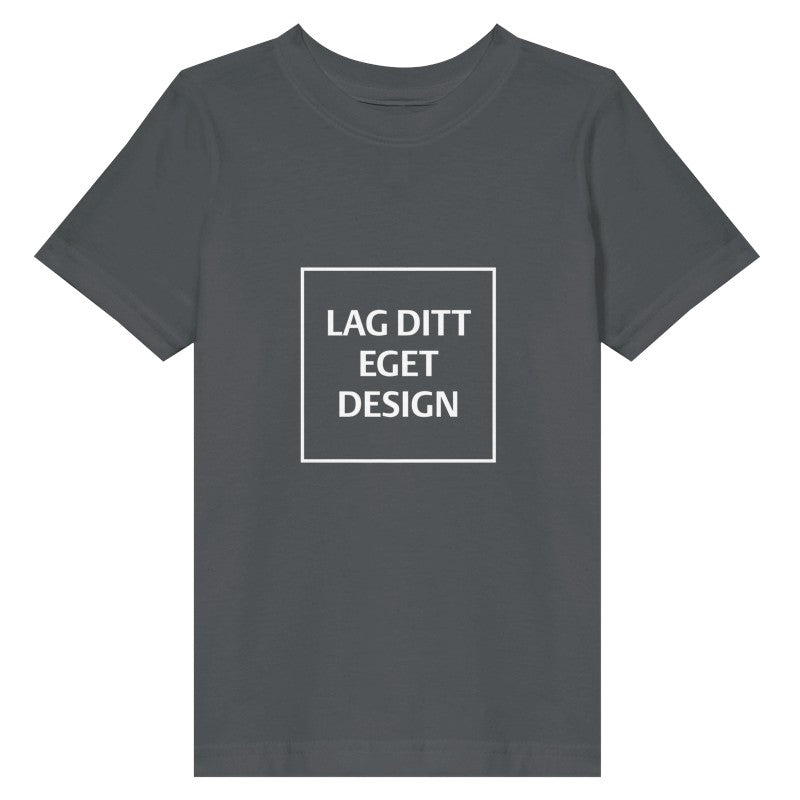 Blød småbørns T-shirt i fin jersey med eget tryk