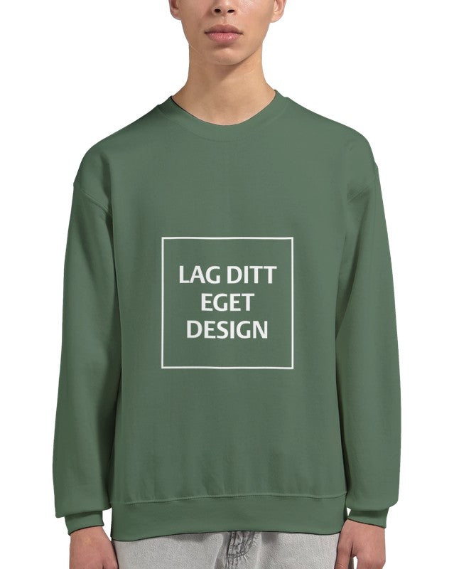 Personlig College Sweater med Eget Tryk | Design Din Unikke Sweater