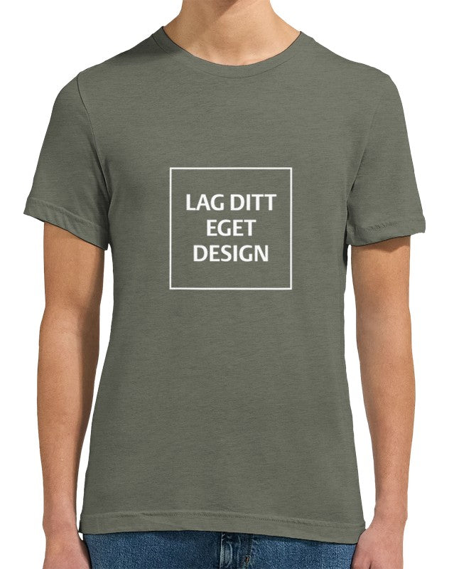 Design din egen Triblend T-shirt | Blød Unisex T-shirt med Eget Tryk