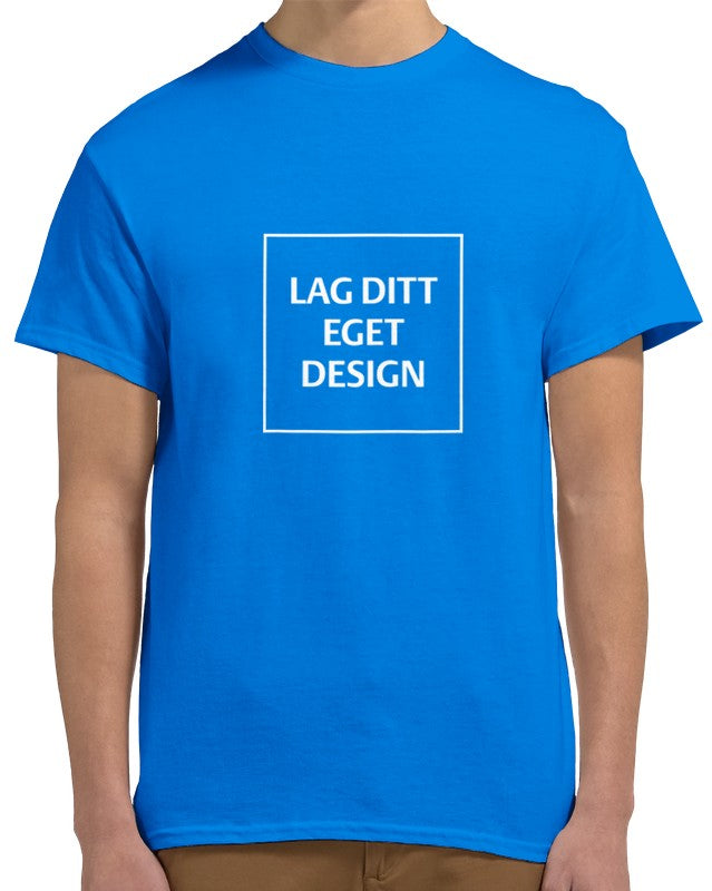 Design din egen unisex T-shirt med print | Personlig bomulds-T-shirt