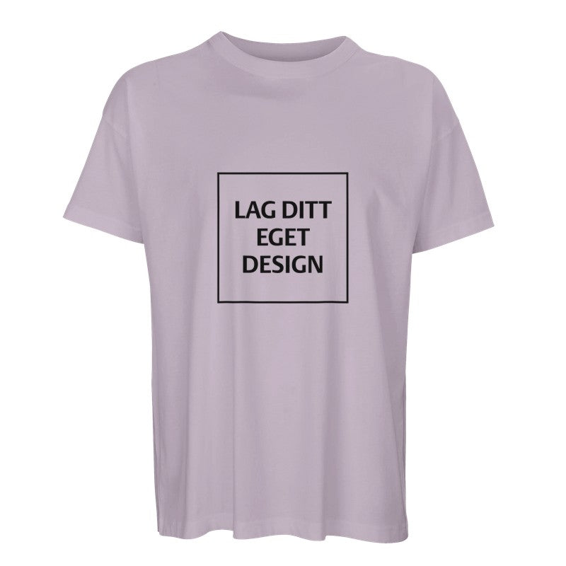 Økologisk Oversized T-shirt til Mænd | Design Din Egen T-shirt med Tryk