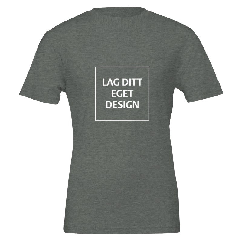 Premium Unisex Crewneck T-shirt | Design din egen med dit eget tryk