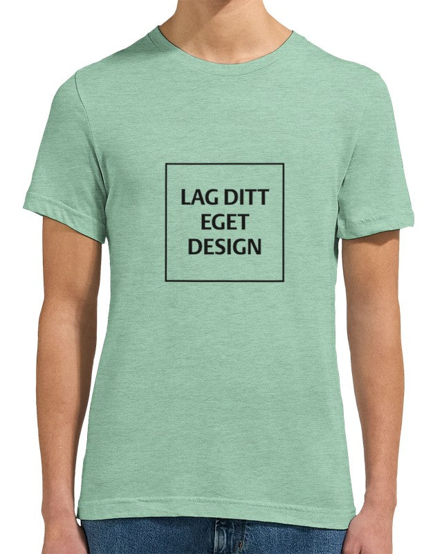 Design din egen Triblend T-shirt | Blød Unisex T-shirt med Eget Tryk