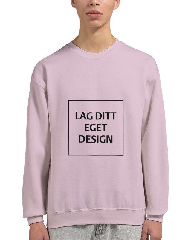 Personlig College Sweater med Eget Tryk | Design Din Unikke Sweater