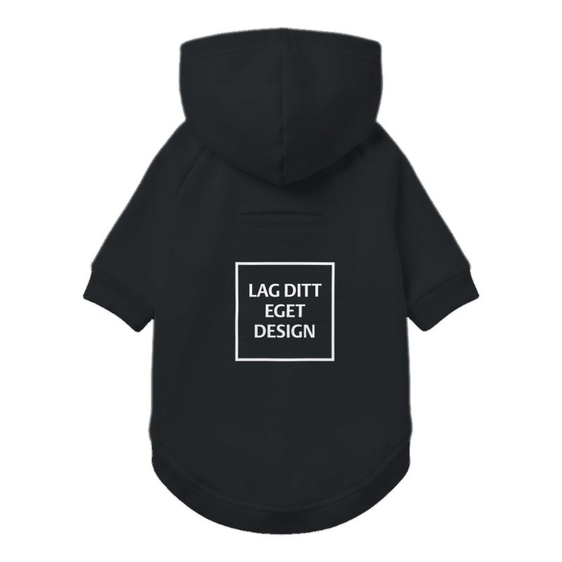 Hættetrøje til Hund med Eget Tryk | Fleece Hoodie til Hund