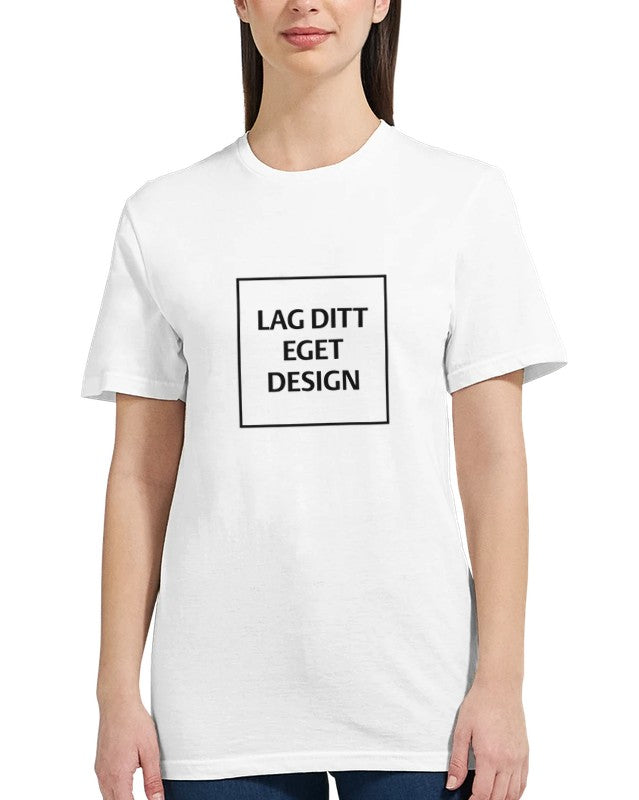 Klassisk T-shirt til Kvinder | Design din egen med dit eget tryk