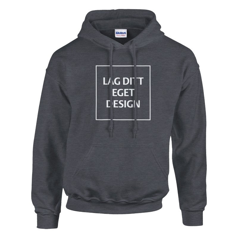 Design Din Egen Personlige Hættetrøje med Eget Tryk | Unisex Pullover Hoodie