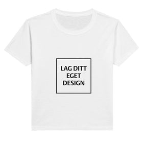 Slidstærk børne-T-shirt i polybomuld med eget tryk