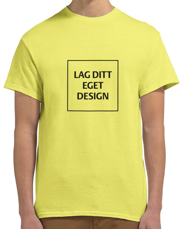 Design din egen unisex T-shirt med print | Personlig bomulds-T-shirt