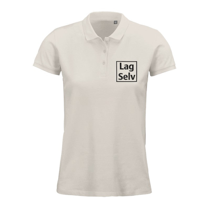 Design din egen økologiske polo t-shirt til kvinder | Personligt broderi
