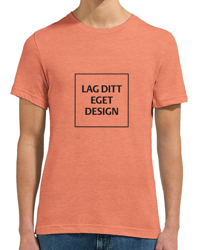 Design din egen Triblend T-shirt | Blød Unisex T-shirt med Eget Tryk