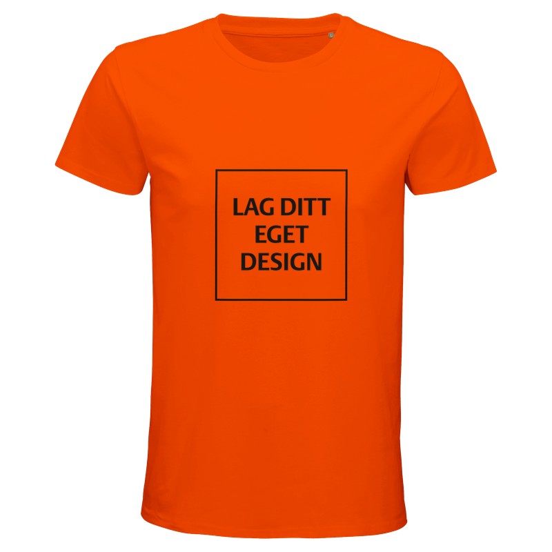 Økologisk T-shirt til Mænd | Design Dit Eget Tryk