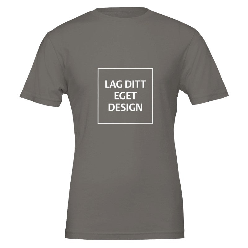 Premium Unisex Crewneck T-shirt | Design din egen med dit eget tryk