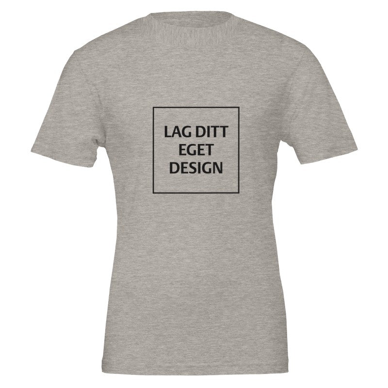 Premium Unisex Crewneck T-shirt | Design din egen med dit eget tryk