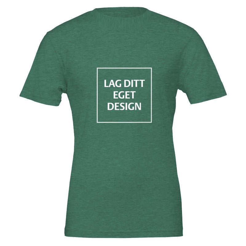 Premium Unisex Crewneck T-shirt | Design din egen med dit eget tryk