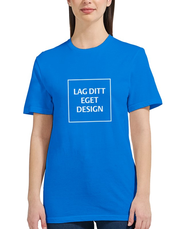 Klassisk T-shirt til Kvinder | Design din egen med dit eget tryk