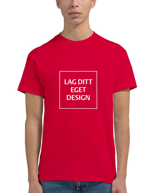 Design din egen T-shirt med tryk | Robust Unisex Crewneck