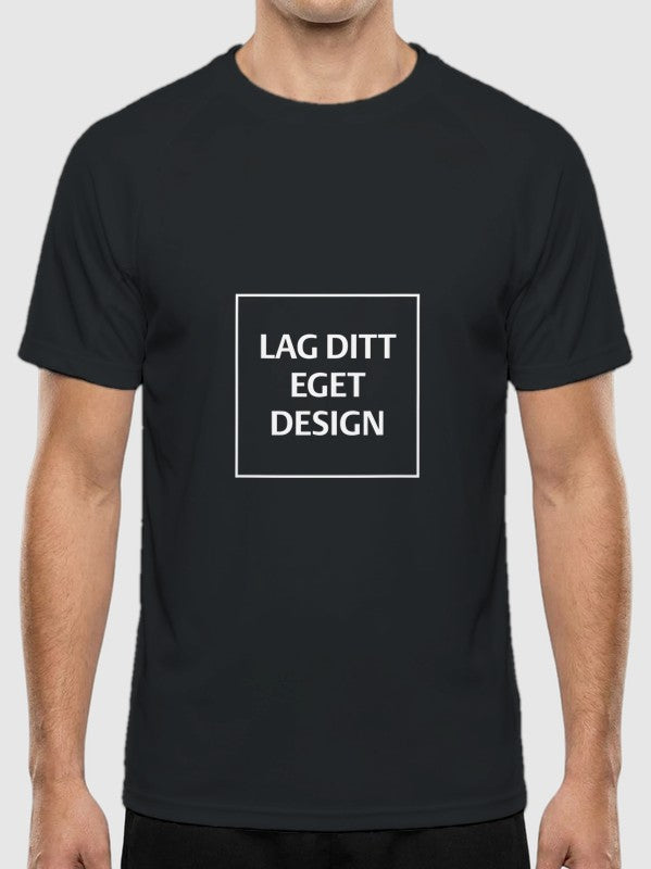 Ultralet Teknisk Unisex T-shirt med Eget Tryk | Slidstærk Sport