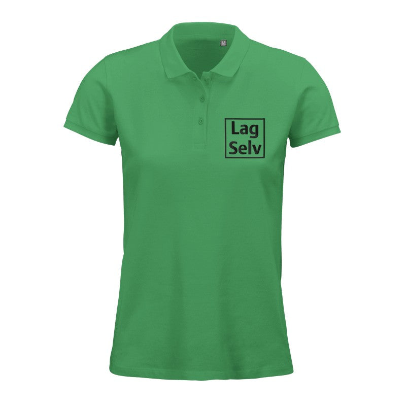 Design din egen økologiske polo t-shirt til kvinder | Personligt broderi