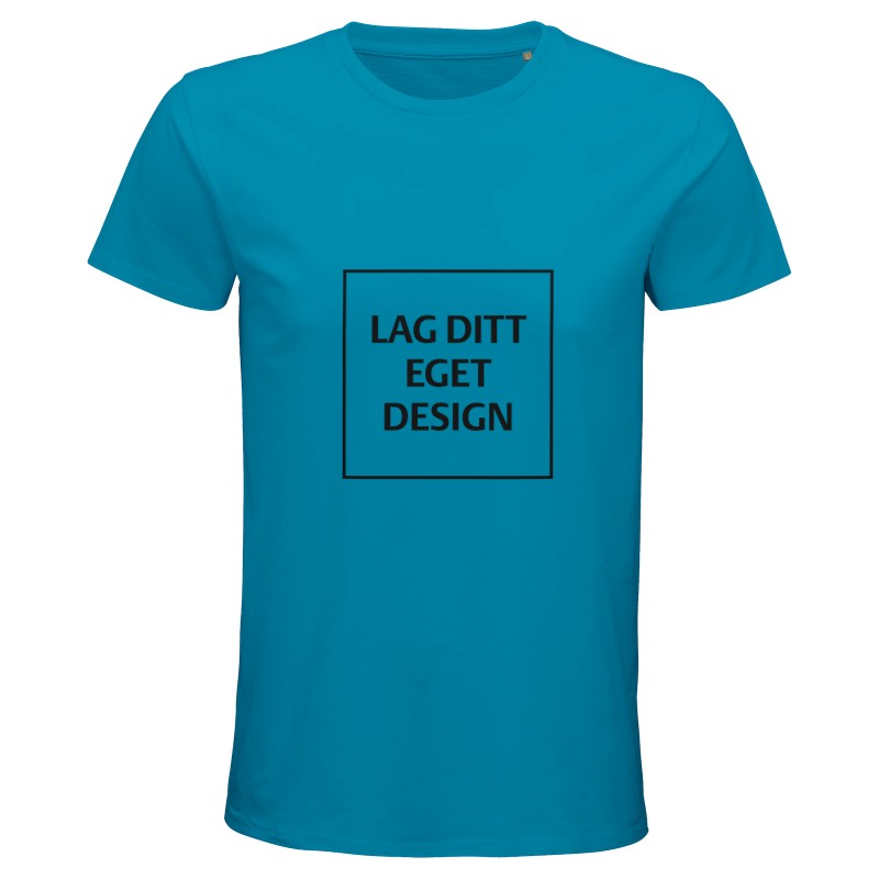 Økologisk T-shirt til Mænd | Design Dit Eget Tryk
