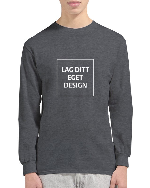Klassisk Langærmet T-shirt til Eget Tryk – Design din personlige stil