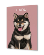 Personalized Poster - AI Pet Dog Portrait