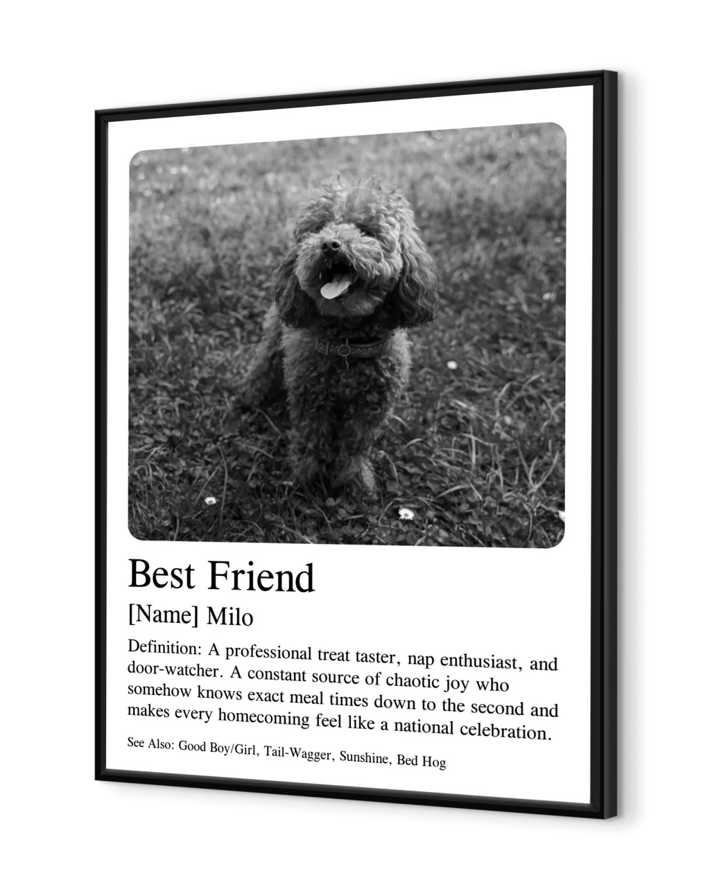 Personalized Poster - Memorial Pet Photo
