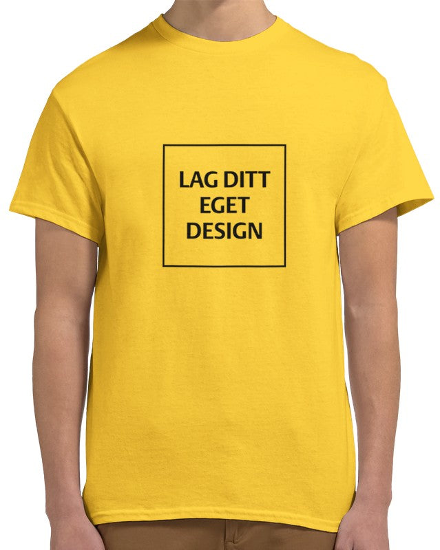 Design din egen unisex T-shirt med print | Personlig bomulds-T-shirt
