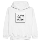 Blød Hættetrøje til Unge med Eget Tryk | Mellemtyk Fleece Hoodie