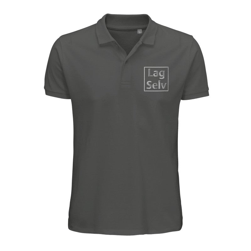Polo T-shirt til mænd i økologisk bomuld – Design din egen med broderi