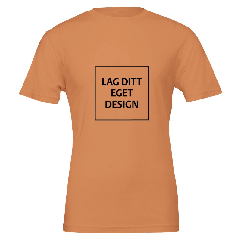 Premium Unisex Crewneck T-shirt | Design din egen med dit eget tryk