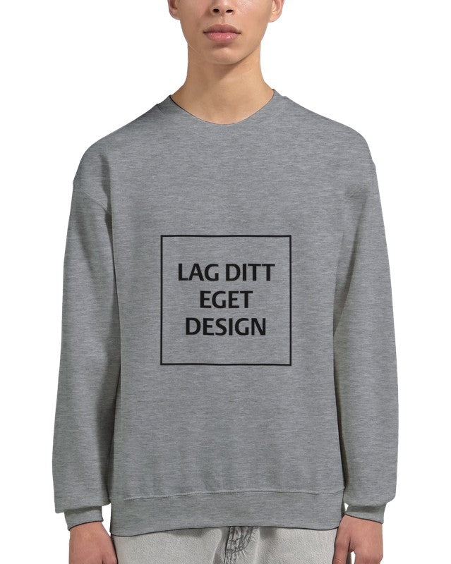 Personlig College Sweater med Eget Tryk | Design Din Unikke Sweater