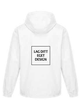 Unisex Let Vindjakke med Eget Tryk | Genanvendt Polyester