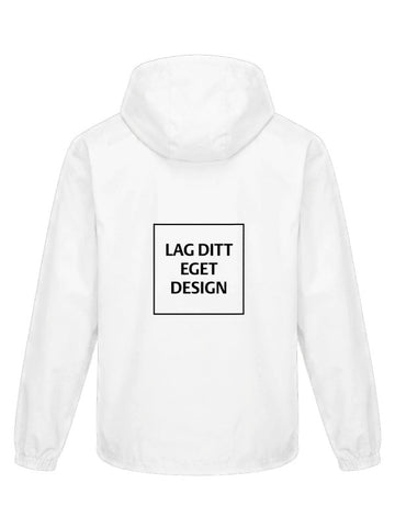 Unisex Let Vindjakke med Eget Tryk | Genanvendt Polyester