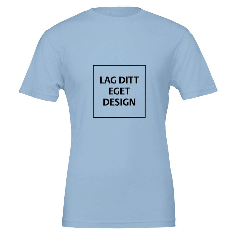 Premium Unisex Crewneck T-shirt | Design din egen med dit eget tryk