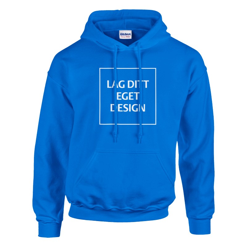 Design Din Egen Personlige Hættetrøje med Eget Tryk | Unisex Pullover Hoodie
