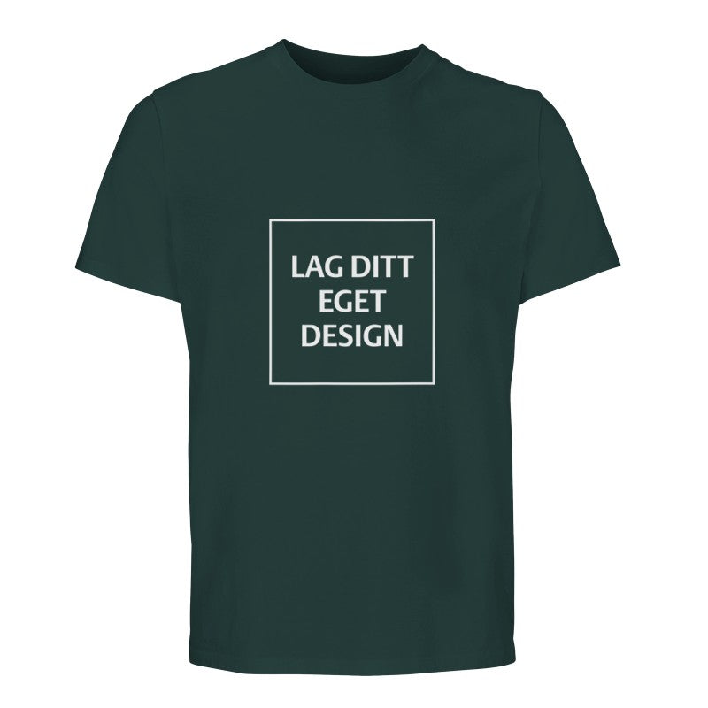 Design Din Egen Økologiske Unisex T-shirt | T-shirt Med Eget Tryk