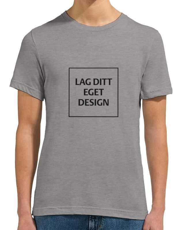 Design din egen Triblend T-shirt | Blød Unisex T-shirt med Eget Tryk