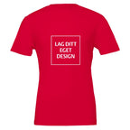 Premium Unisex Crewneck T-shirt | Design din egen med dit eget tryk