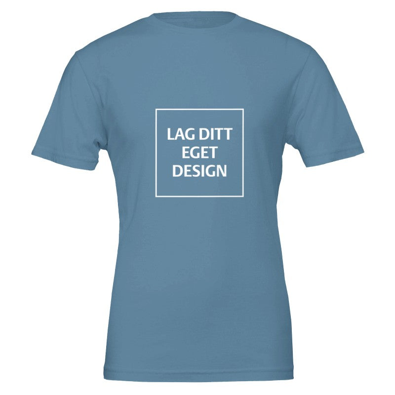 Premium Unisex Crewneck T-shirt | Design din egen med dit eget tryk