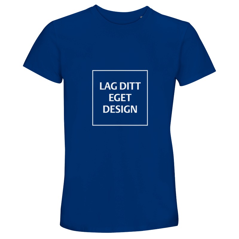 Genbrugt Unisex Crewneck T-shirt | Design din egen T-shirt med tryk