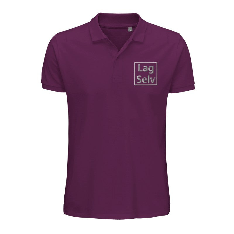 Polo T-shirt til mænd i økologisk bomuld – Design din egen med broderi