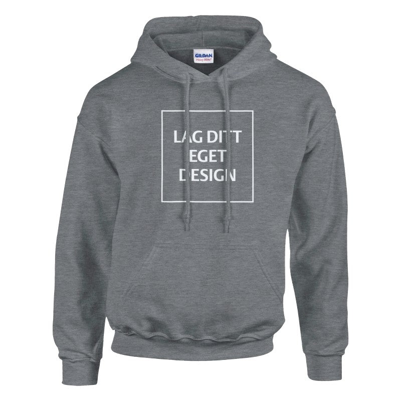 Design Din Egen Personlige Hættetrøje med Eget Tryk | Unisex Pullover Hoodie