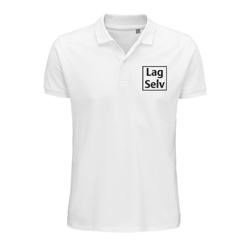 Polo T-shirt til mænd i økologisk bomuld – Design din egen med broderi