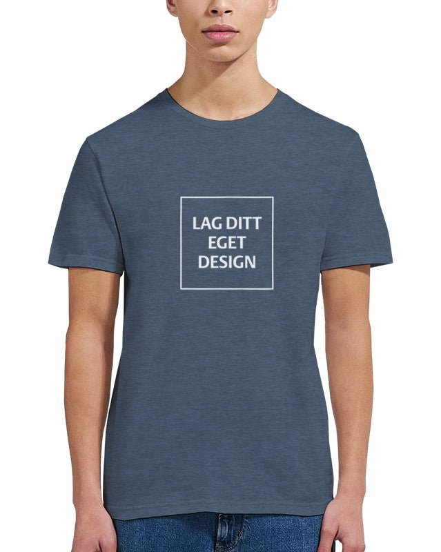 Klassisk Unisex T-shirt med Rund Hals til Eget Tryk | Design Din Egen T-shirt
