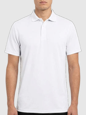 Klassisk Piqué Polo med Eget Tryk | Teknisk Unisex Poloshirt