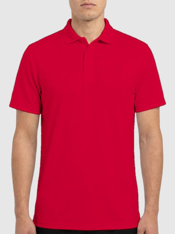 Klassisk Piqué Polo med Eget Tryk | Teknisk Unisex Poloshirt