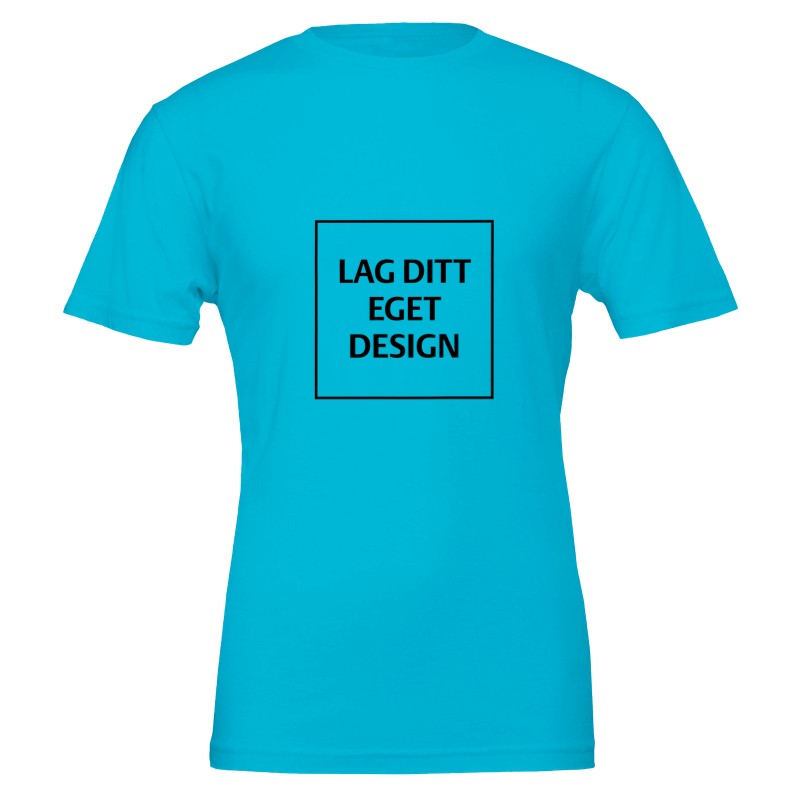 Premium Unisex Crewneck T-shirt | Design din egen med dit eget tryk