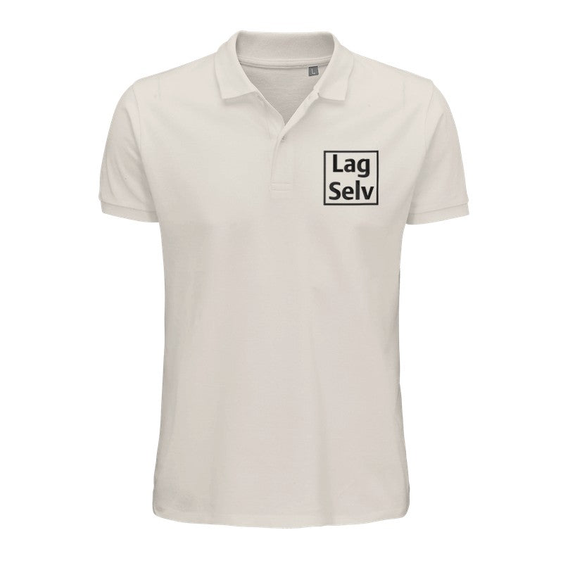 Polo T-shirt til mænd i økologisk bomuld – Design din egen med broderi