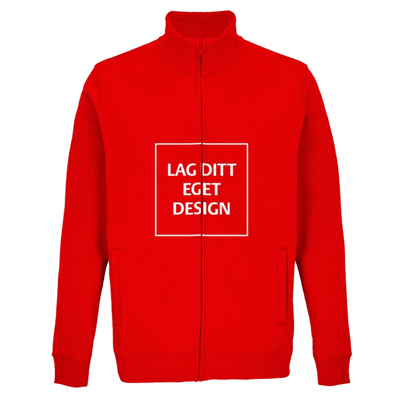Design din egen sweatshirt med lynlås | Personligt tryk på Full-Zip Sweatshirt